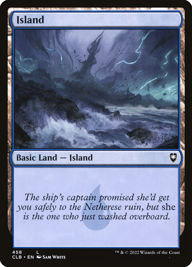 Magic the Gathering Card - Island - MTG Circle