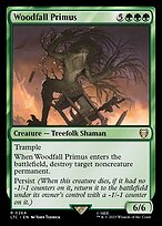Magic the Gathering Card - Woodfall Primus - MTG Circle