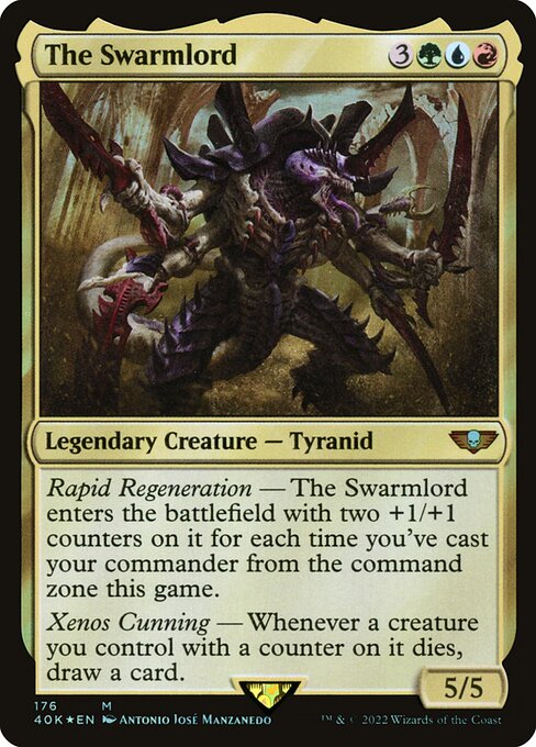 Magic the Gathering Card - The Swarmlord - MTG Circle