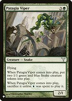 Magic the Gathering Card - Patagia Viper - MTG Circle