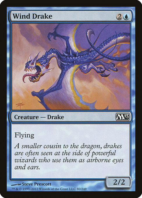 Magic the Gathering Card - Wind Drake - MTG Circle