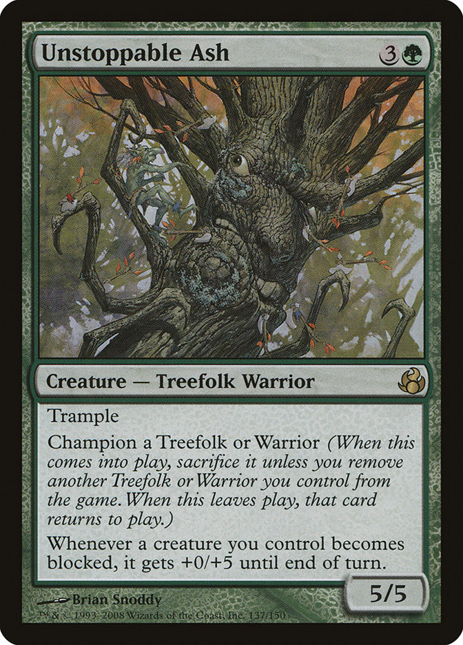 Magic the Gathering Card - Unstoppable Ash - MTG Circle