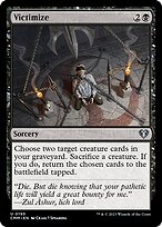 Magic the Gathering Card - Victimize - MTG Circle