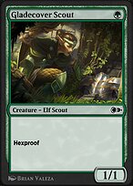 Magic the Gathering Card - Gladecover Scout - MTG Circle