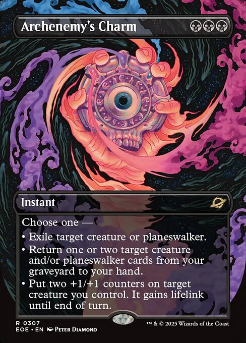 Magic the Gathering Card - Archenemy's Charm - MTG Circle