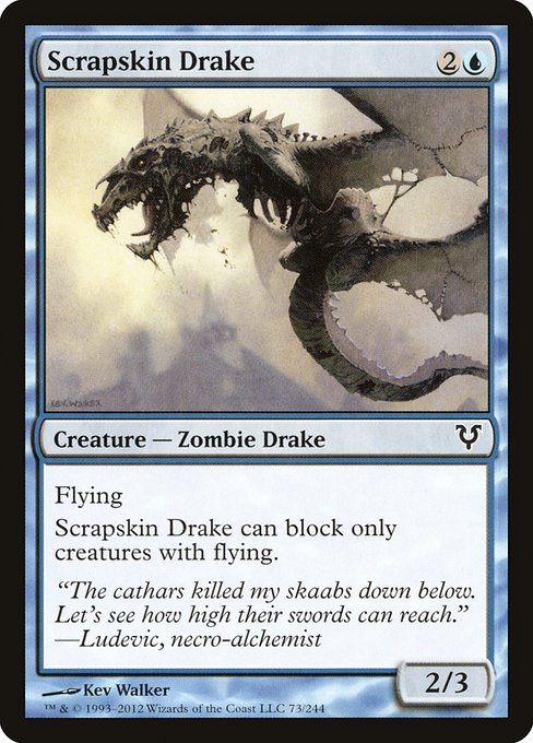 Magic the Gathering Card - Scrapskin Drake - MTG Circle