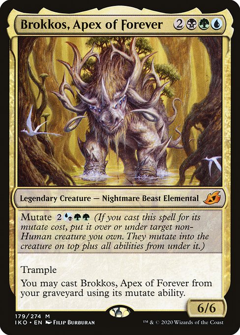 Magic the Gathering Card - Brokkos, Apex of Forever - MTG Circle
