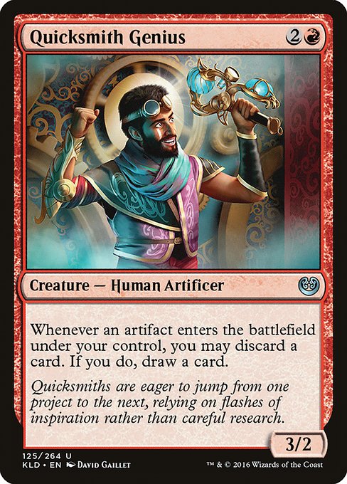 Magic the Gathering Card - Quicksmith Genius - MTG Circle