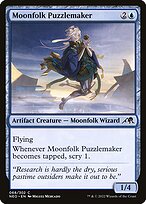 Magic the Gathering Card - Moonfolk Puzzlemaker - MTG Circle