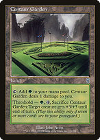 Magic the Gathering Card - Centaur Garden - MTG Circle