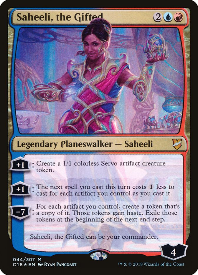 Magic the Gathering Card - Saheeli, the Gifted - MTG Circle
