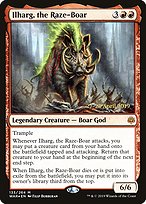 Magic the Gathering Card - Ilharg, the Raze-Boar - MTG Circle