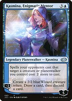 Magic the Gathering Card - Kasmina, Enigmatic Mentor - MTG Circle