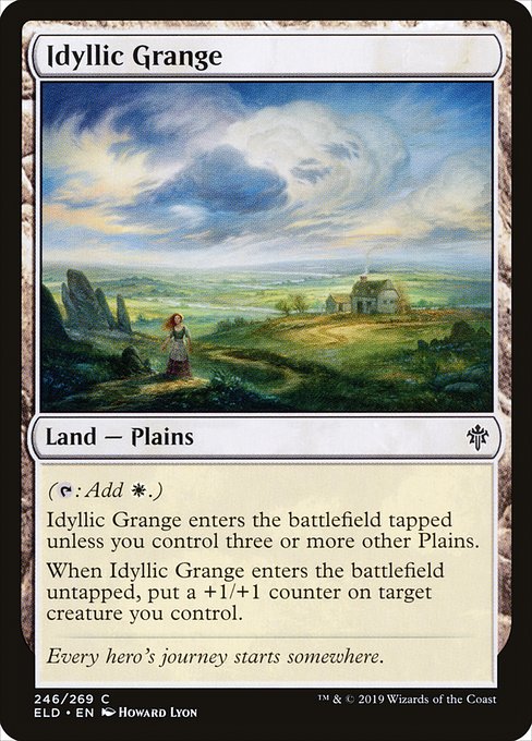 Magic the Gathering Card - Idyllic Grange - MTG Circle