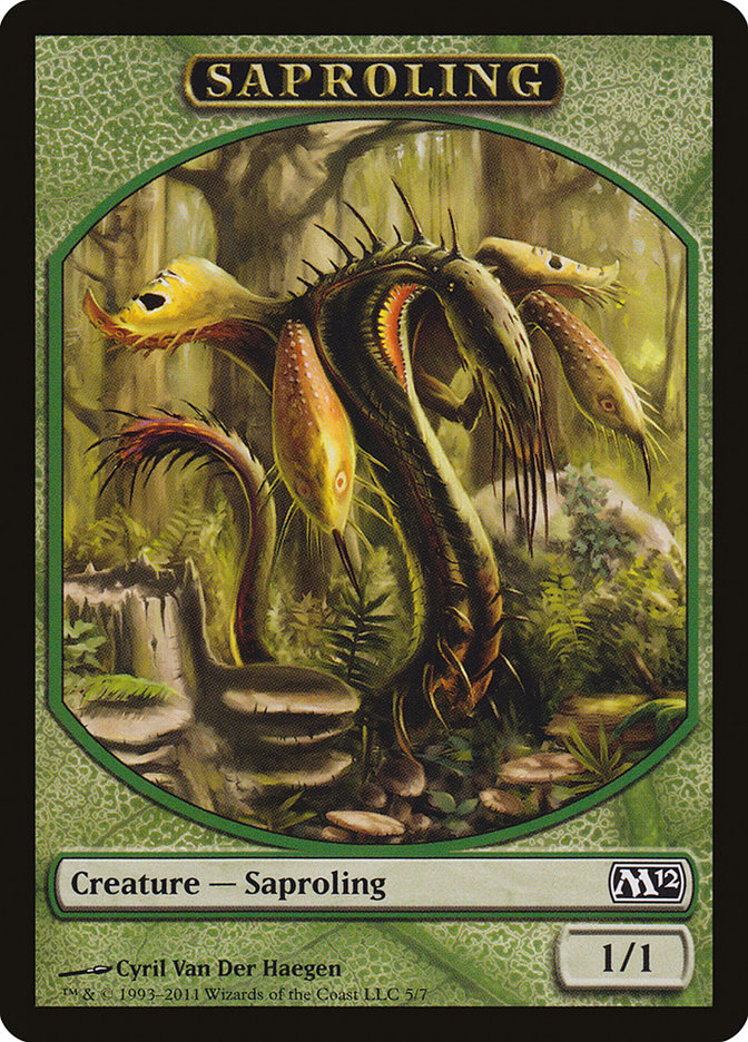 Magic the Gathering Card - Saproling - MTG Circle
