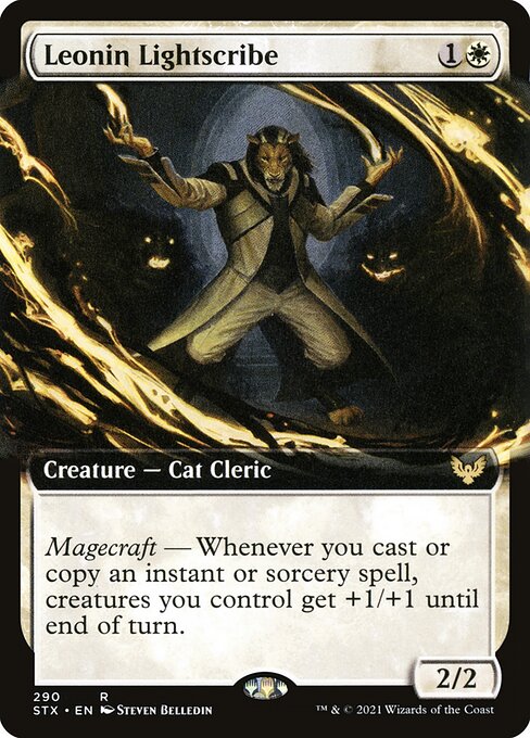 Magic the Gathering Card - Leonin Lightscribe - MTG Circle