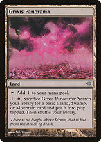 Magic the Gathering Card - Grixis Panorama - MTG Circle
