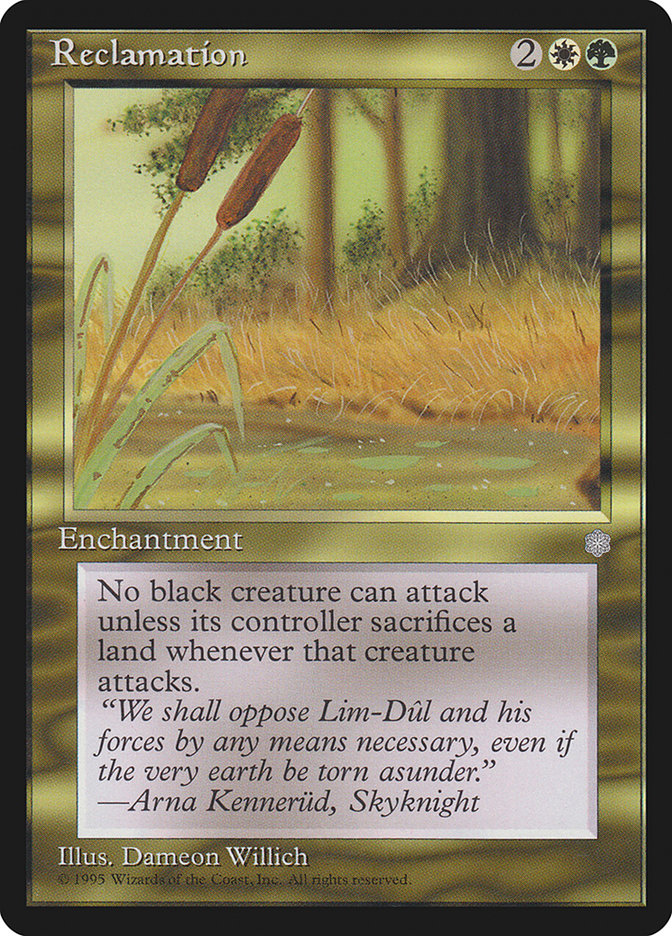 Magic the Gathering Card - Reclamation - MTG Circle