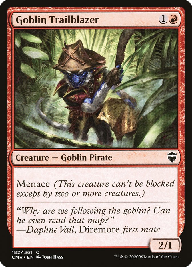 Magic the Gathering Card - Goblin Trailblazer - MTG Circle