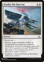 Magic the Gathering Card - Sunder the Gateway - MTG Circle