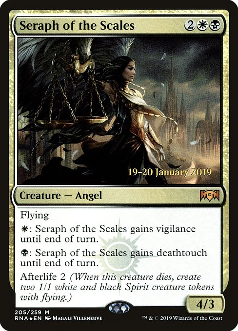 Magic the Gathering Card - Seraph of the Scales - MTG Circle