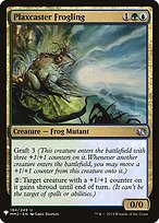 Magic the Gathering Card - Plaxcaster Frogling - MTG Circle