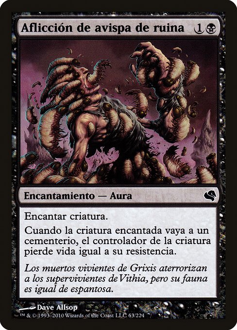 Magic the Gathering Card - Banewasp Affliction - MTG Circle