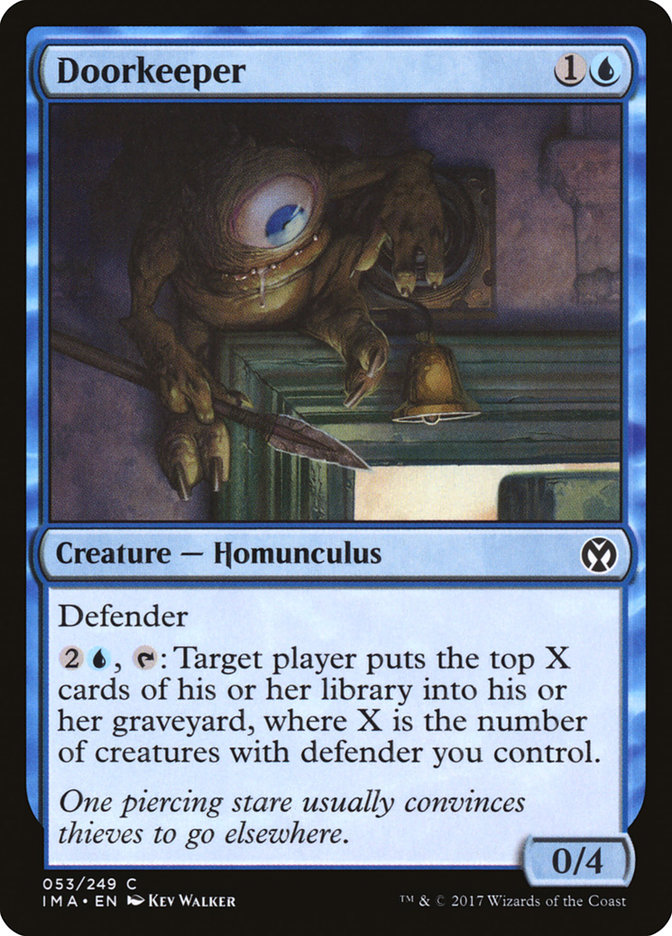 Magic the Gathering Card - Doorkeeper - MTG Circle