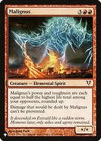 Magic the Gathering Card - Malignus - MTG Circle