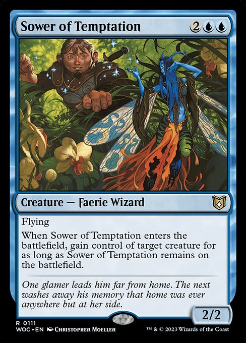 Magic the Gathering Card - Sower of Temptation - MTG Circle