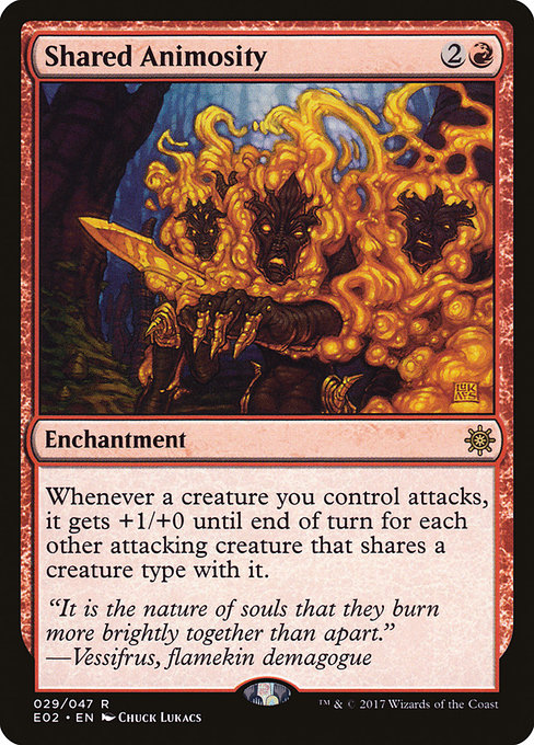 Magic the Gathering Card - Shared Animosity - MTG Circle