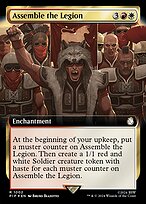 Magic the Gathering Card - Assemble the Legion - MTG Circle
