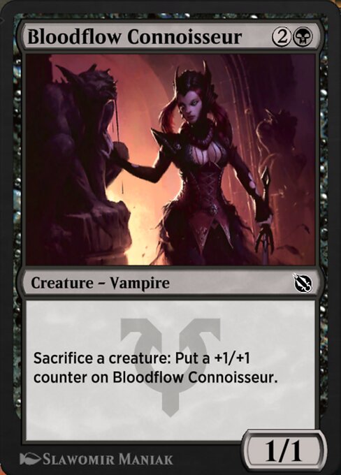 Magic the Gathering Card - Bloodflow Connoisseur - MTG Circle