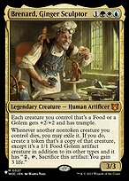Magic the Gathering Card - Brenard, Ginger Sculptor - MTG Circle