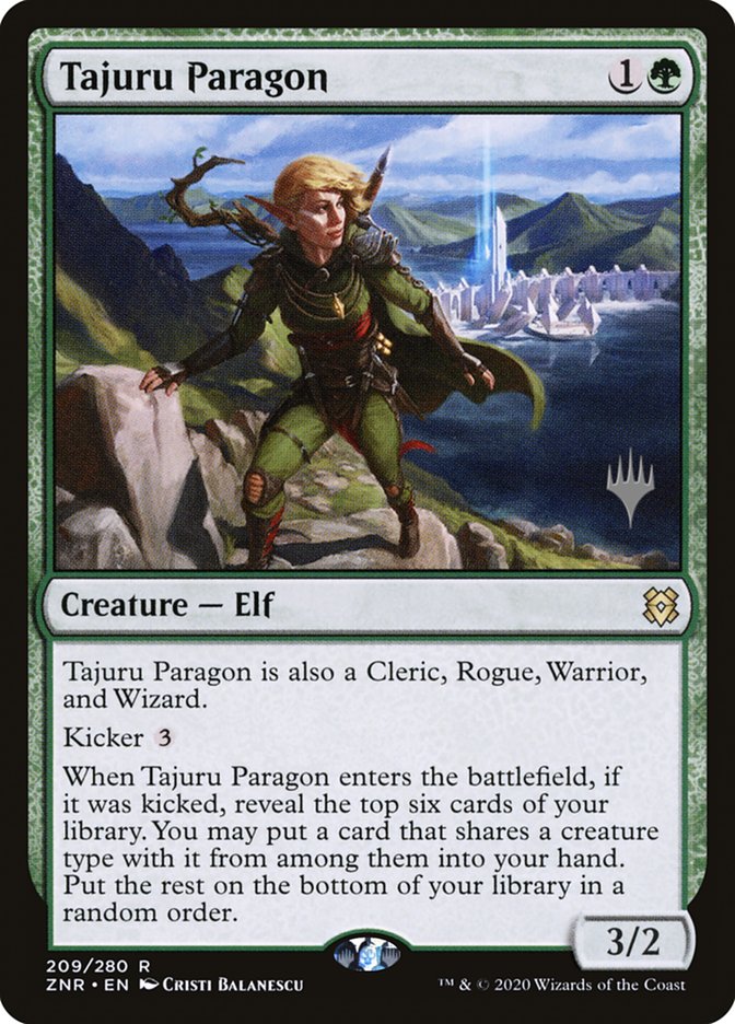 Magic the Gathering Card - Tajuru Paragon - MTG Circle