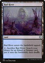Magic the Gathering Card - Bad River - MTG Circle