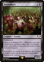 Magic the Gathering Card - Poxwalkers - MTG Circle