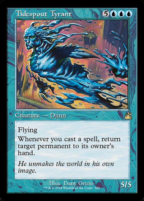 Magic the Gathering Card - Tidespout Tyrant - MTG Circle