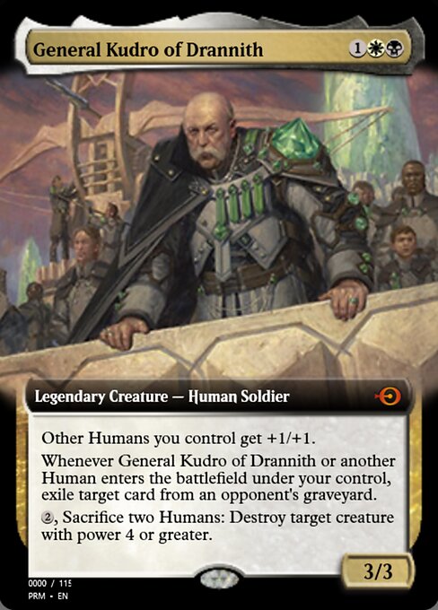 Magic the Gathering Card - General Kudro of Drannith - MTG Circle