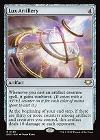 Magic the Gathering Card - Lux Artillery - MTG Circle