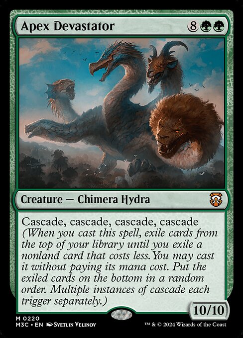 Magic the Gathering Card - Apex Devastator - MTG Circle