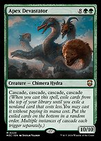 Magic the Gathering Card - Apex Devastator - MTG Circle
