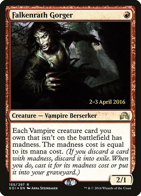 Magic the Gathering Card - Falkenrath Gorger - MTG Circle