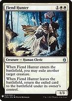 Magic the Gathering Card - Fiend Hunter - MTG Circle