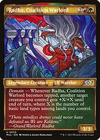 Magic the Gathering Card - Radha, Coalition Warlord - MTG Circle