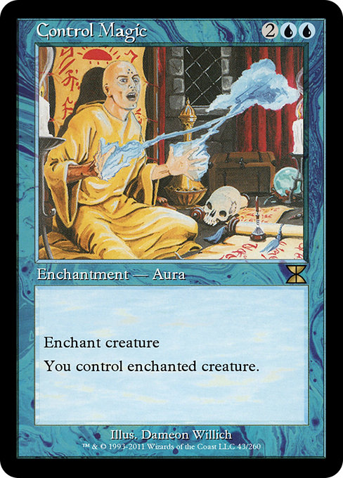 Magic the Gathering Card - Control Magic - MTG Circle