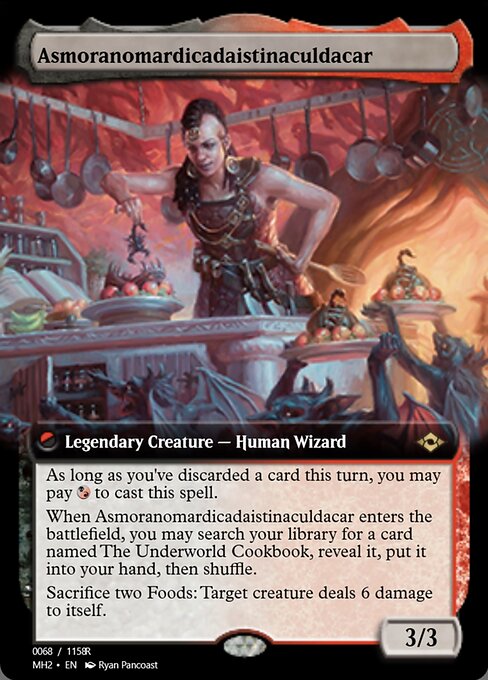 Magic the Gathering Card - Asmoranomardicadaistinaculdacar - MTG Circle