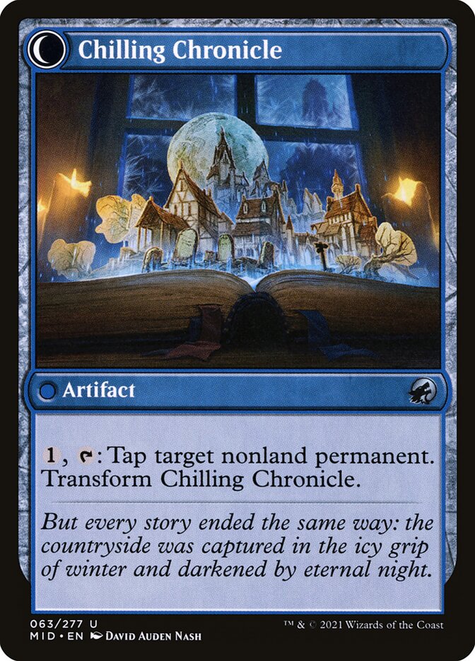 Magic the Gathering Card - Chilling Chronicle - MTG Circle