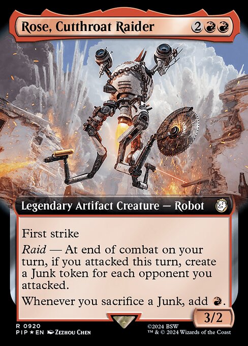 Magic the Gathering Card - Rose, Cutthroat Raider - MTG Circle