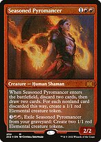 Magic the Gathering Card - Seasoned Pyromancer - MTG Circle